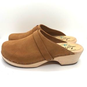 Lotta from Stockholm Clogs Size 39, Tan / Light Brown